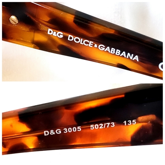 Dolce & Gabbana Tortoise Monogram Sunglasses - Picture 4 of 7